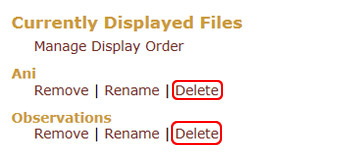 Delete